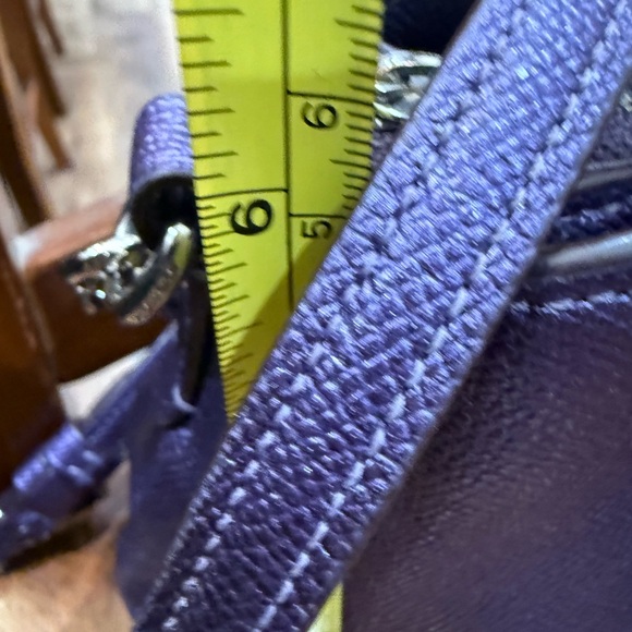 Coach Metallic Purple Crossbody Bag - Picture 12 of 12